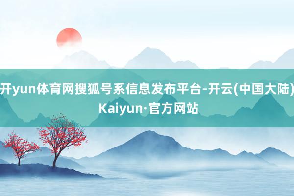 开yun体育网搜狐号系信息发布平台-开云(中国大陆) Kaiyun·官方网站